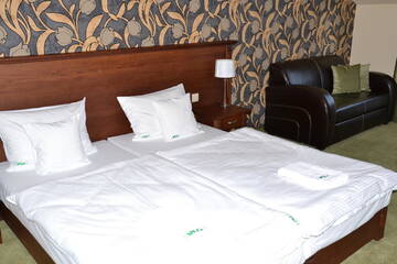 Фото номера Двухместный номер с 1 кроватью Отель Hotel Neo Międzyrzecz г. Мендзыжеч 3